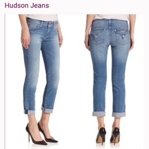 Hudson Ginny straight cuff Jeans